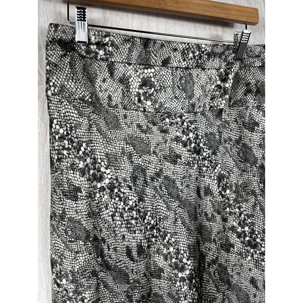 Free People Normani Bias Midi Skirt Snake Print Satin Womens 10 Boho Chic